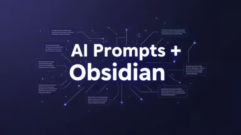 Practical guide organize AI prompts with Obsidian and Templater