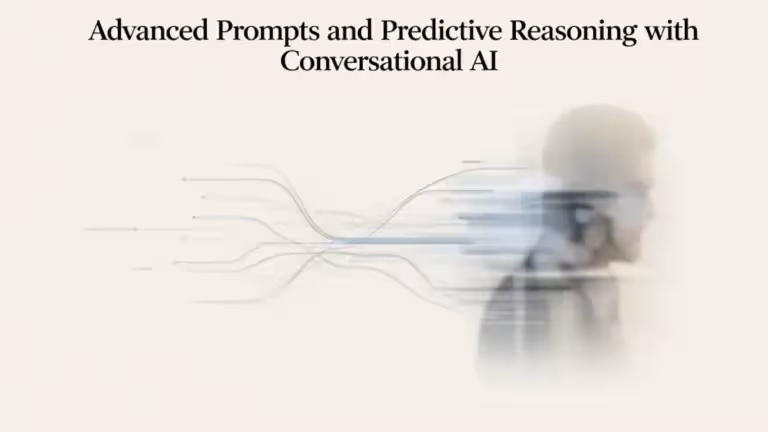 Advanced prompts for predictive analysis with conversational AI