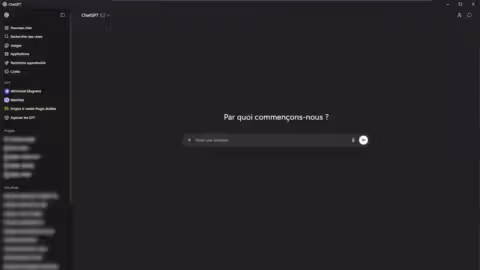 App ChatGPT for Windows 11